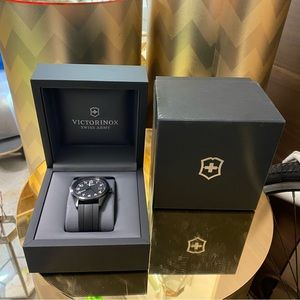 victorinox custom garrison watch. never worn and is in perfect condition.